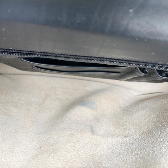 Coach Black Leather Laptop Bag - Picture 9 of 12